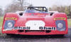 Il frontale della Ferrari 312 P.