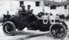 Pizzagalli e il suo meccanico prima della partenza della Targa Florio dle 1908.